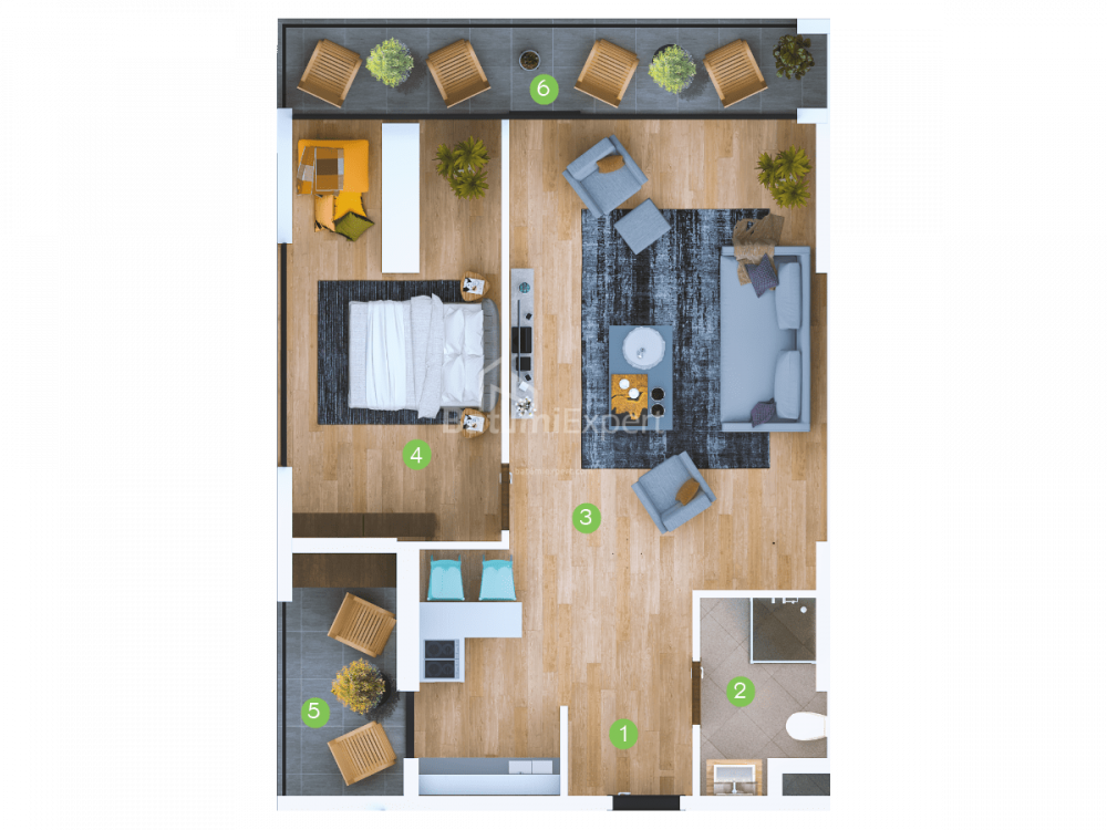 Квартира 73 м² - Шерифа Химшиашвили, Батуми, Грузия