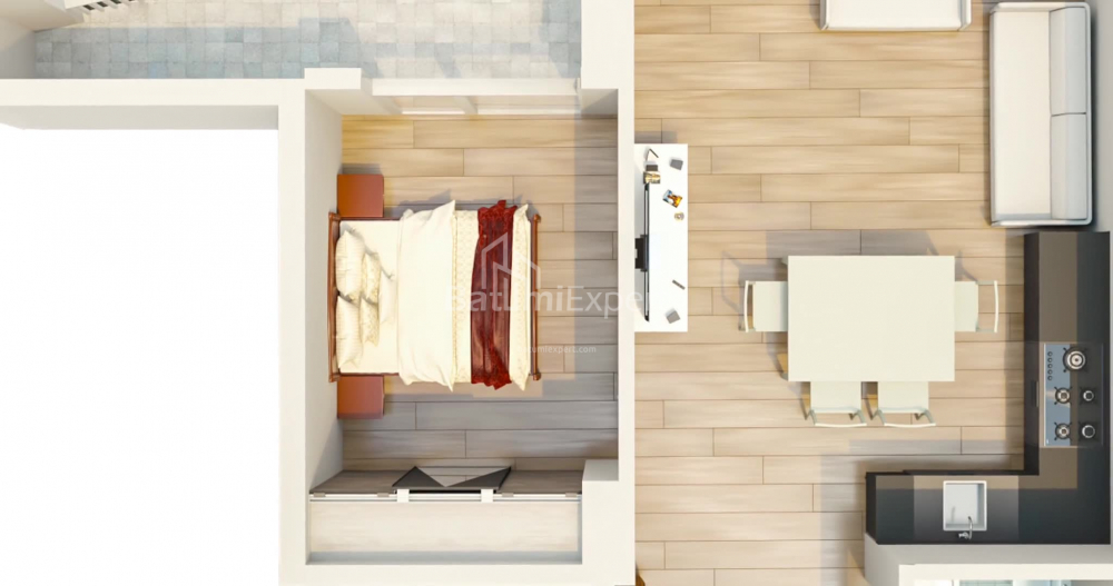 Квартира 66.67 м² - Мезгваурта, Чакви, Грузия