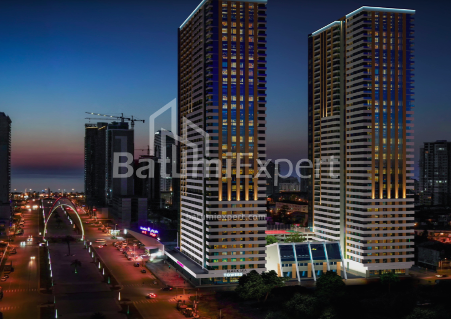 Строящийся объект 50 м² - Аллея Героев, Батуми, Грузия