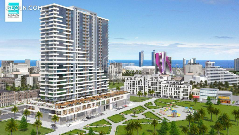 Квартира 46.3 м² - Жиули Шартава, Батуми, Грузия