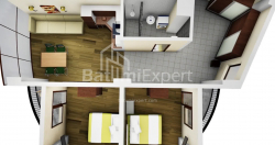 Квартира 84.98 м² - Мезгваурта, Чакви, Грузия