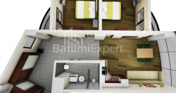 Квартира 84.54 м² - Мезгваурта, Чакви, Грузия