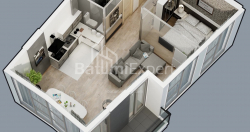 Строящийся объект 1-комн 55.8 м² - Леха и Марии Качинских, Батуми