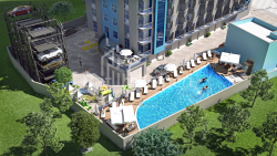 Строящийся объект 38.5 м² - Григола Лорткипанидзе, Батуми, Грузия