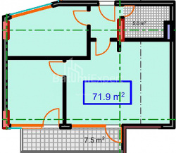 Квартира 72 м² - Шерифа Химшиашвили, Батуми, Грузия